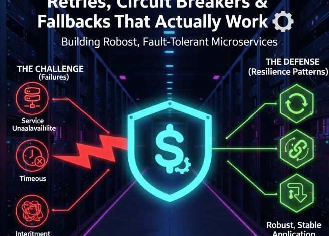 💥 ResilientSpring.java: Mastering retries, circuit breakers and fallbacks that actually work ⚙️ | by Lakshika | October 2025