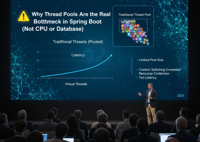 Why thread pools are the real bottleneck in Spring Boot (not the CPU or database)