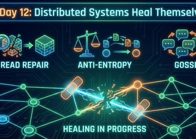 Day 12: Read Repair, anti-entropy and gossip: how distributed systems self-heal