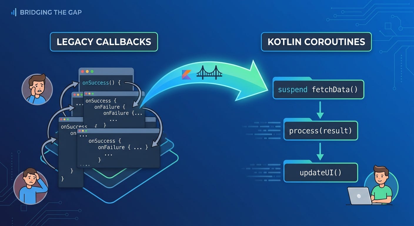 Mastering the Kotlin Coroutine Bridge: The Definitive Guide to Wrapping Old Android SDKs