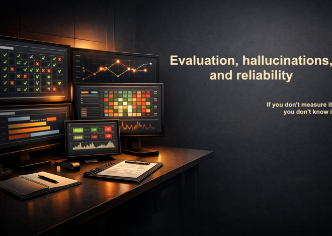 AI without illusions (9/20): evaluation, hallucinations and reliability