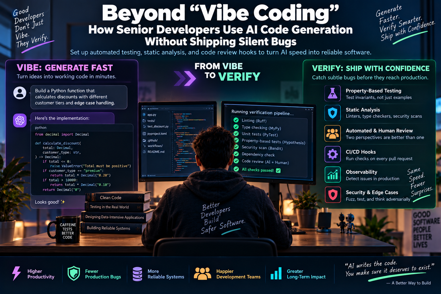 Beyond “Vibe Coding”: How Senior Developers Use AI Code Generation Without Shipping Silent Bugs