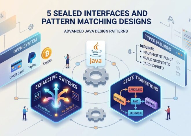 Stop Using Classes for Everything: 5 Sealed Interfaces and Pattern Matching Designs Senior Devs Use